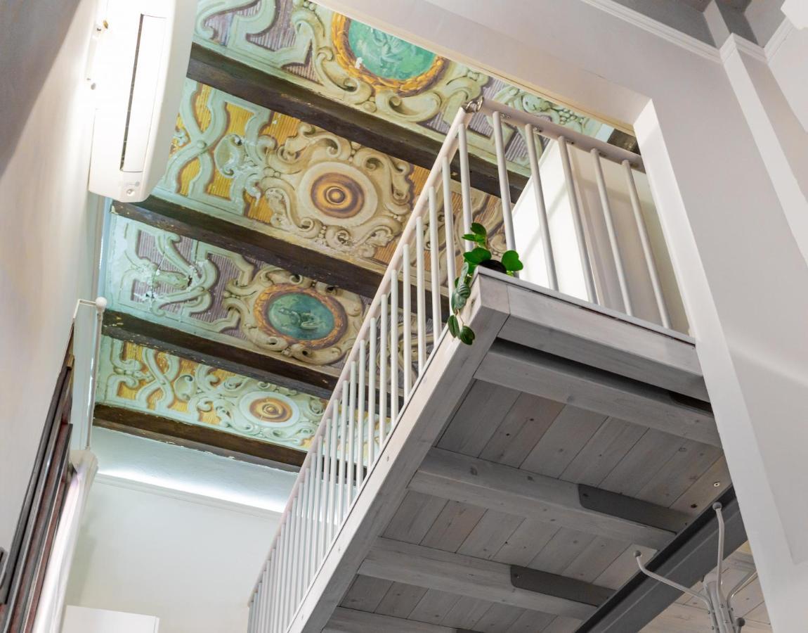 Apartmán Charming Frescoed Loft Boloňa Exteriér fotografie