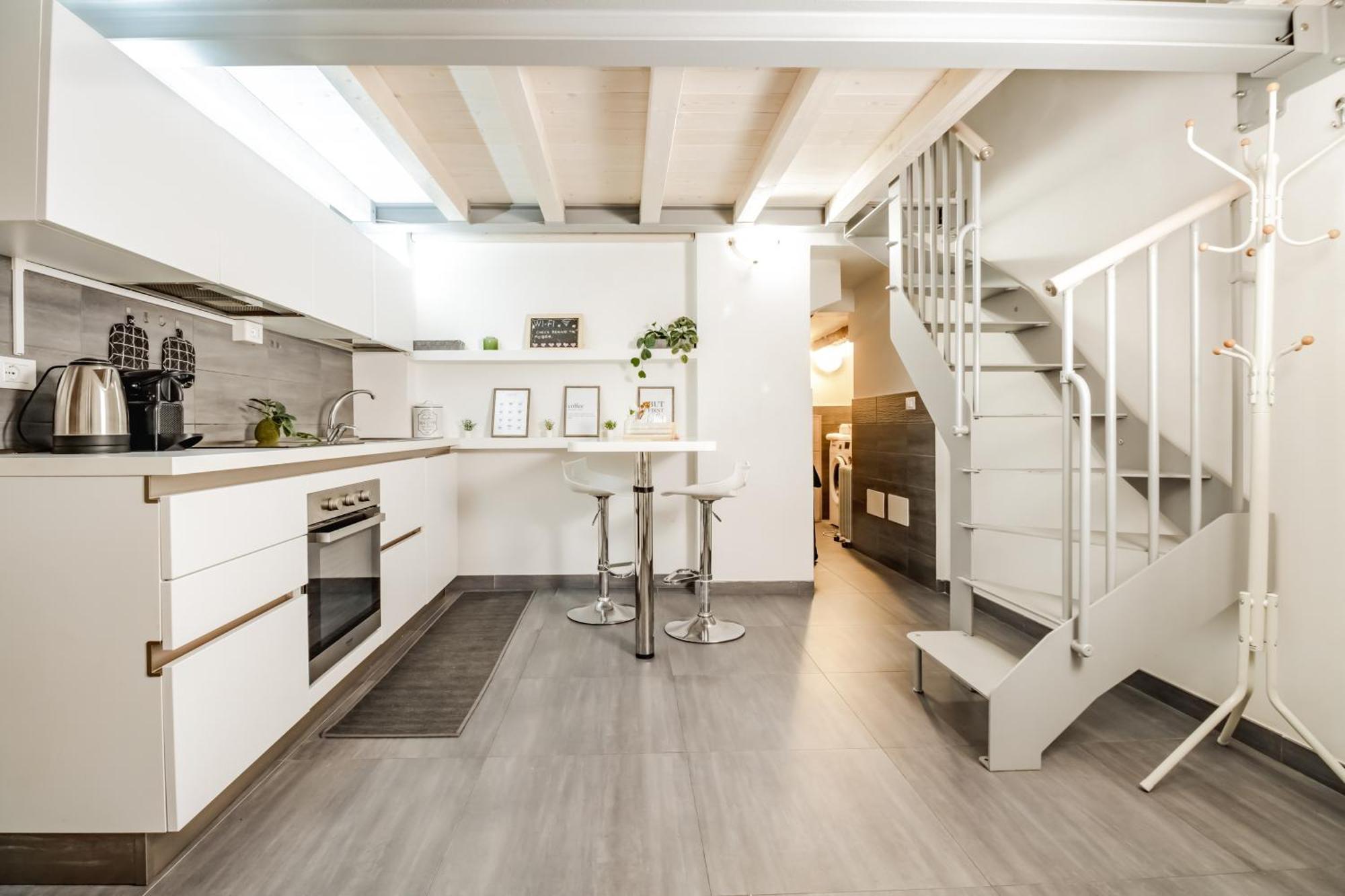 Apartmán Charming Frescoed Loft Boloňa Exteriér fotografie